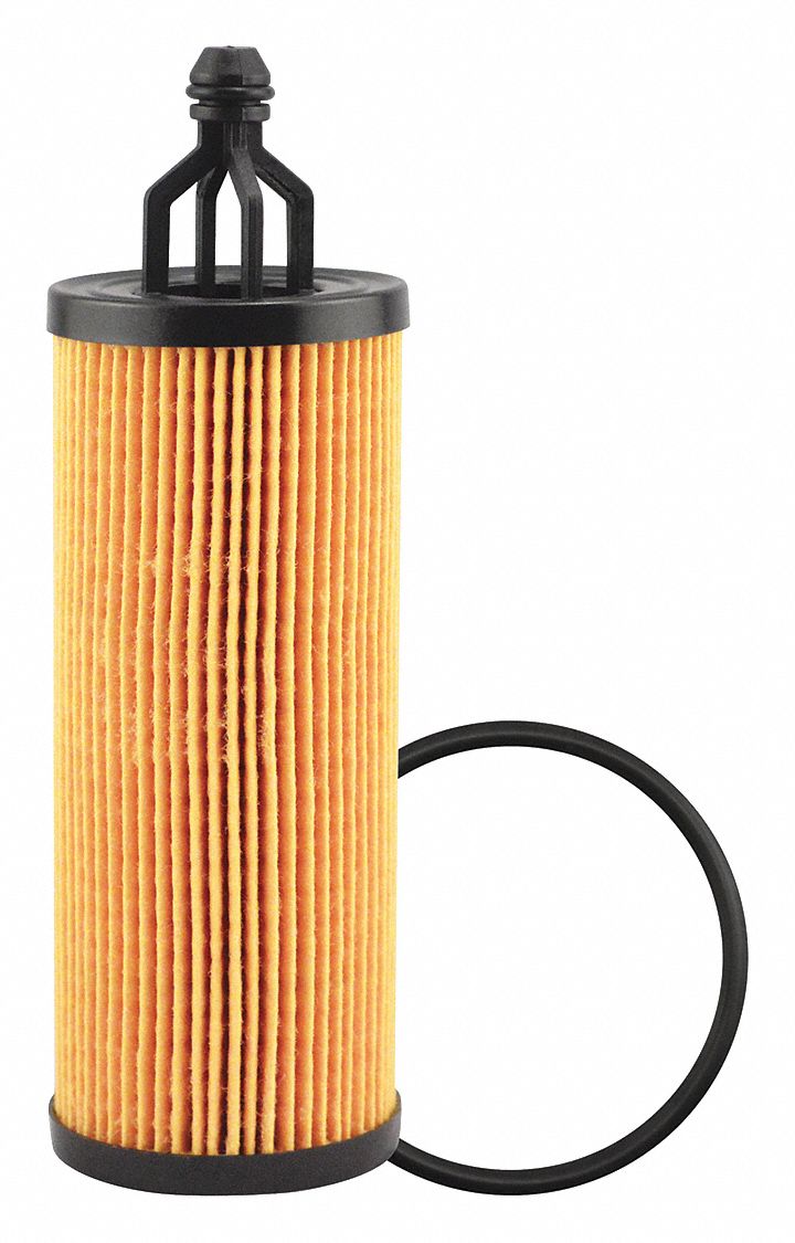 Oil Filter: P9600, 6 3/16 in Overall Ht, 2 in Outside Dia, Oil, Cellulose, Cartridge