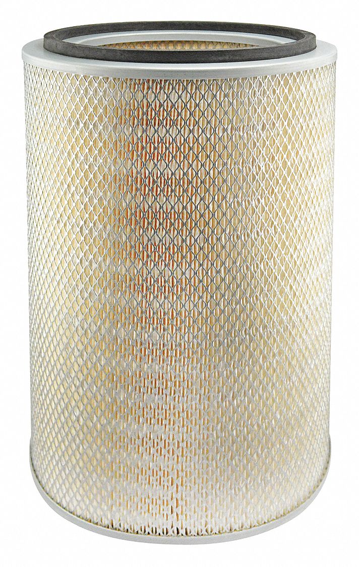 Automotive Air Filter: Round-Oval, Engine, Round, Axial Seal, 11/32 in Inside Dia
