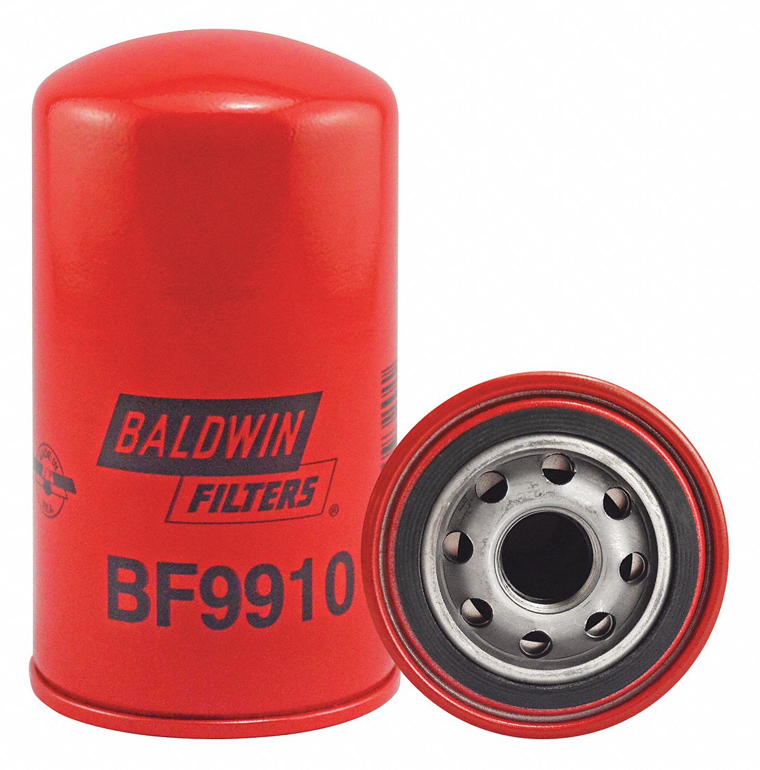 Fuel Filter: Spin-On, 3 1/8 in Outside Dia, M22-1.50 Thread Size, Cellulose