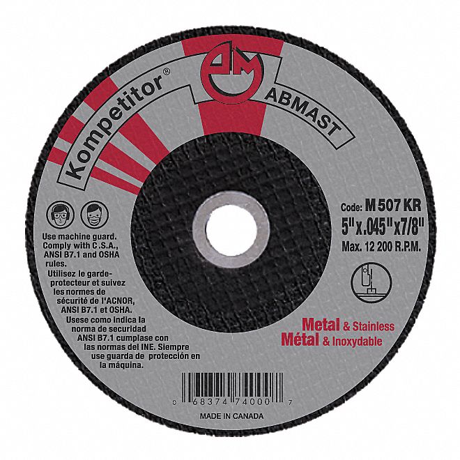 MEULE KOMPETITOR TP 1,5 X 0,45 X 7/8 PO