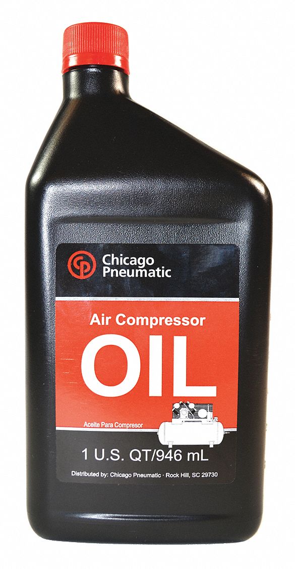 CHICAGO PNEUMATIC, 1 qt, Bottle, Compressor Oil 36VZ561312101247