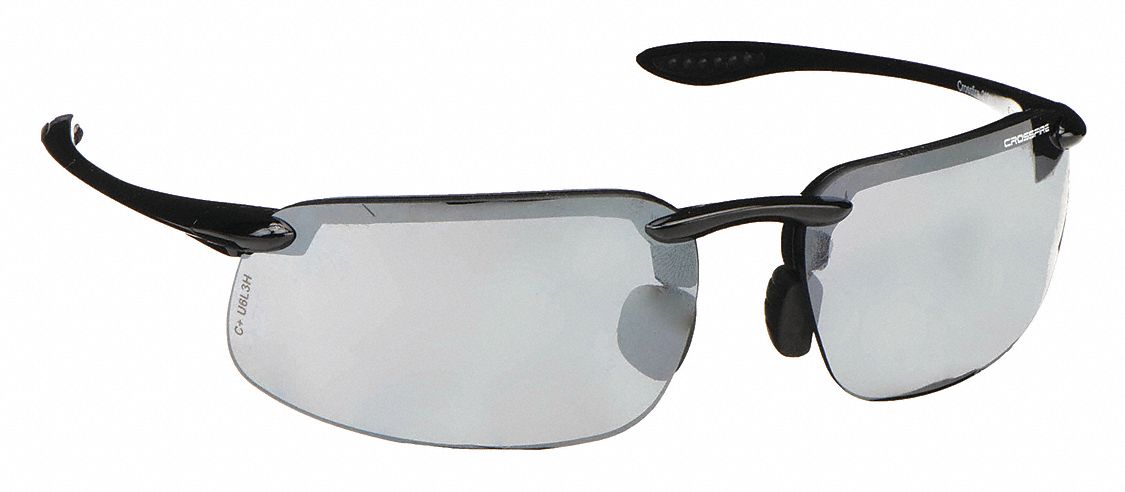 Safety Glasses, Silver Mirror