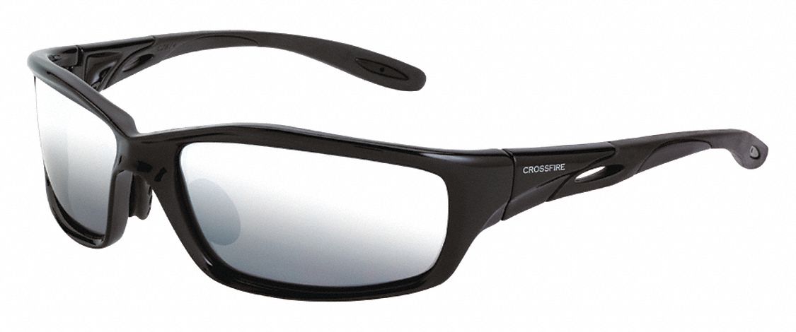 Safety Glasses, Silver Mirror