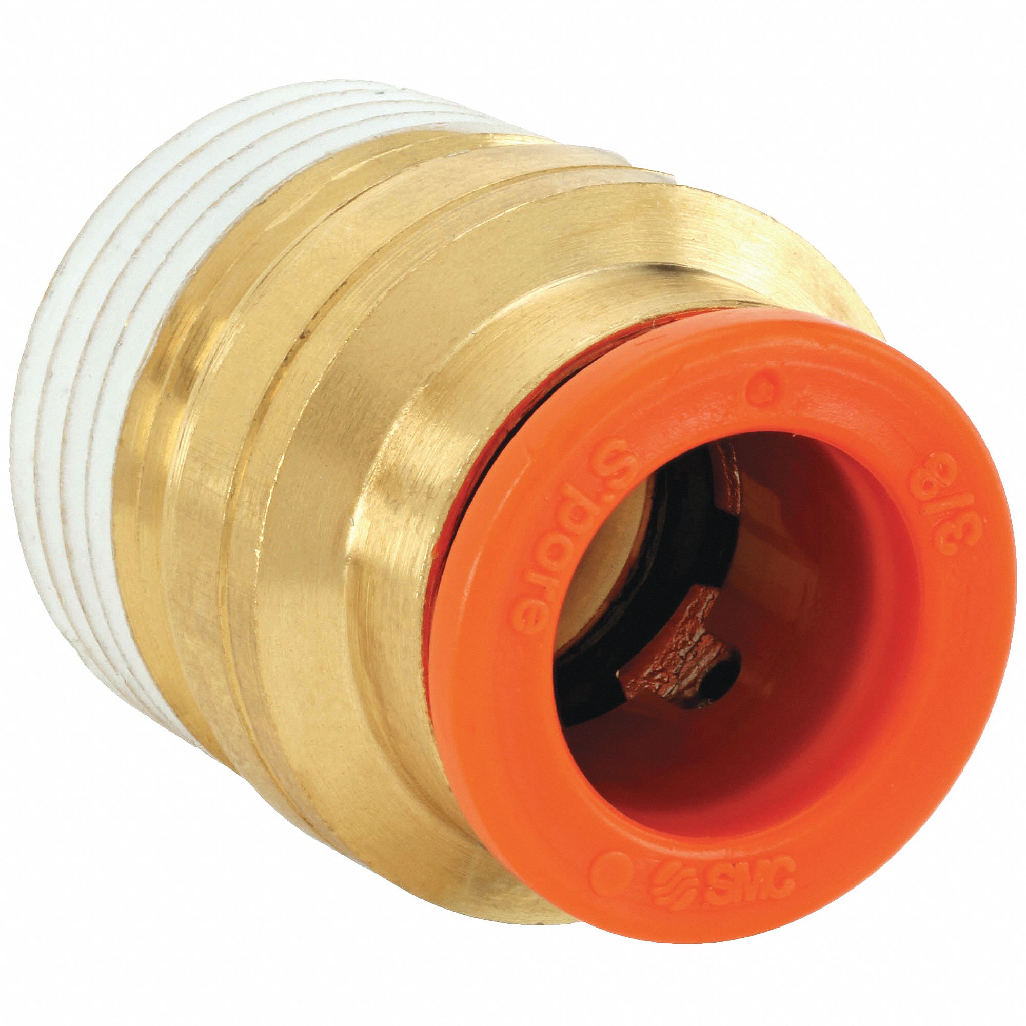Brass Push to Connect X MNPT Hex Socket Head Male Adapter 36W723 