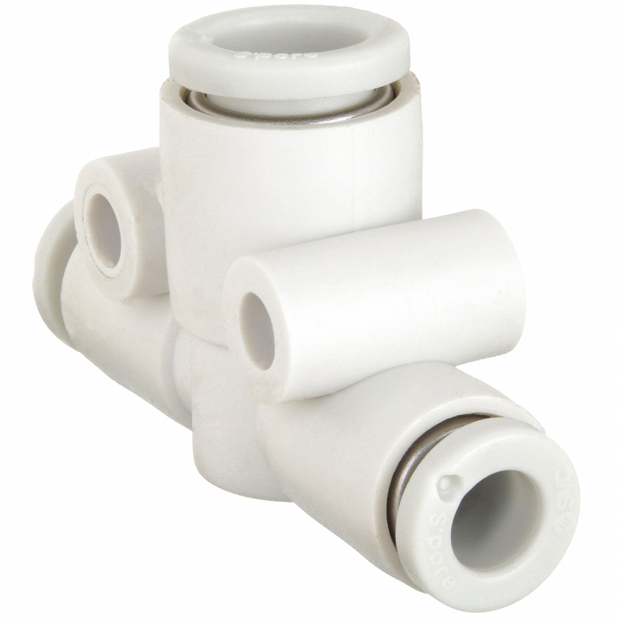 TEE: PBT, PUSH-TO-CONNECT X PUSH-TO-CONNECT X PUSH-TO-CONNECT, FOR 10 X 10 X 12 MM TUBE OD