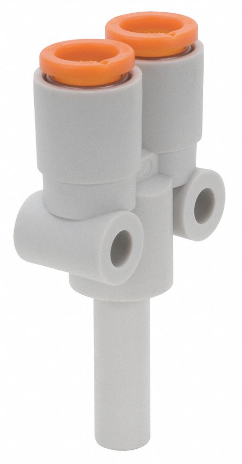 Wye PBT Push-Fit 5/32  5/32  5/32