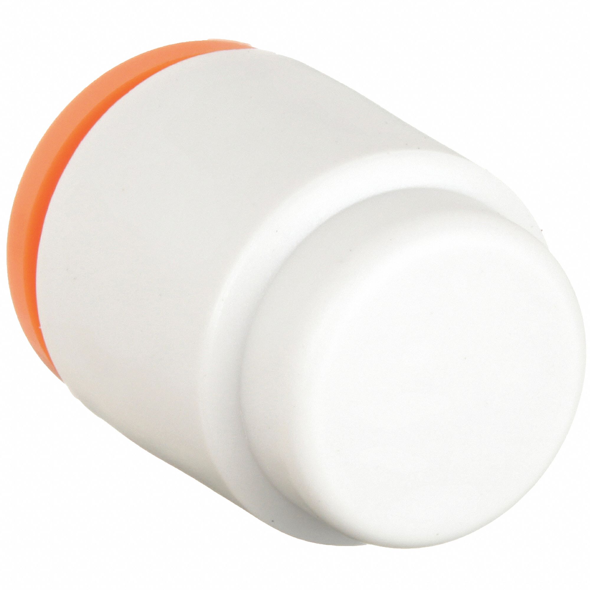 TUBE CAP: PBT, TUBE, FOR ¼ IN TUBE OUTSIDE DIAMETER, WHITE, 14 13/16 MM OVERALL LG