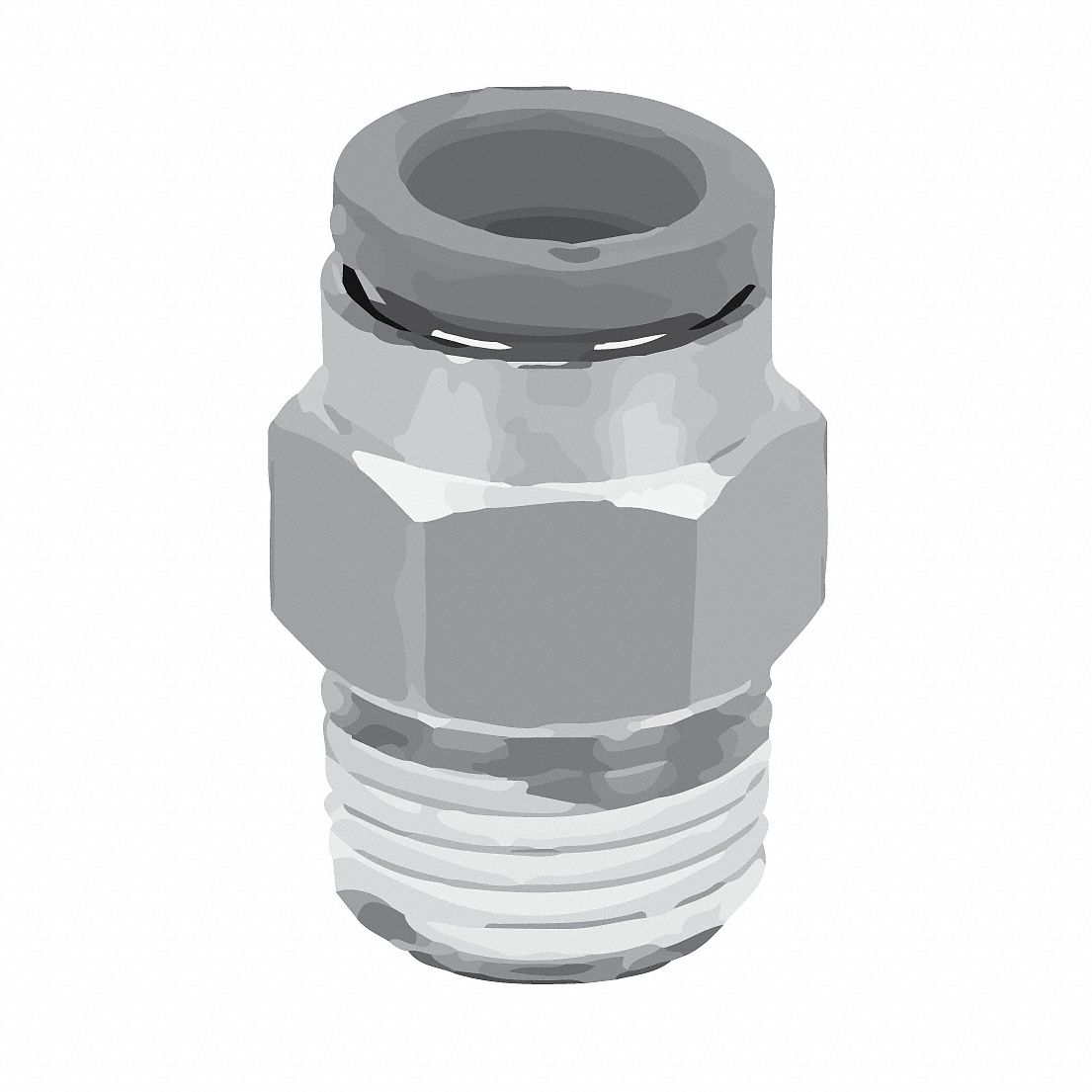 Plastic Straight Union Pipe Tube Fitting Straight Pneumatic Connector Fits for Tube OD: 1/4 8mm 30PCS Push to Connect Tube Fitting 5/16 3/8 10mm 6mm 