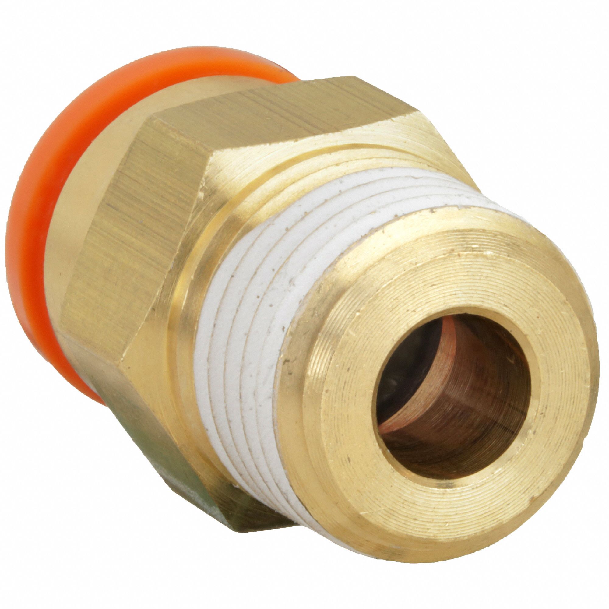 SMC 1/2 in Brass Male Adapter, Brass 36X070KQ2H1337AS Grainger