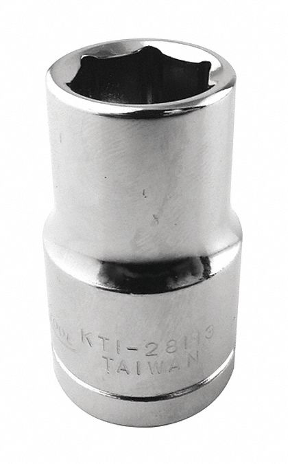 Socket, 1/2 in. Dr, 13mm Hex