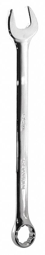 COMBINATION WRENCH, ALLOY STEEL, CHROME, 32 MM HEAD SIZE, 16 7/8 IN OVERALL L, OFFSET