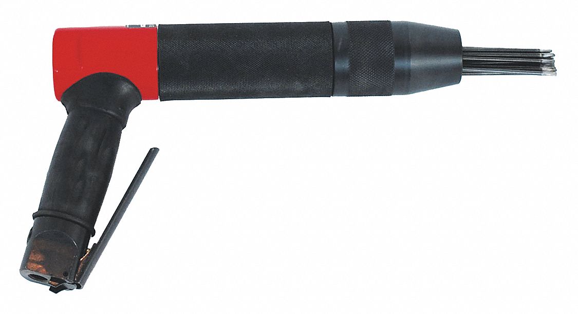 NEEDLE SCALER KIT, 7/16 IN STROKE L, 2,400 BPM, 1/4 IN NPT FEMALE, MEDIUM DUTY, 13 3/8 IN L, 90 PSI
