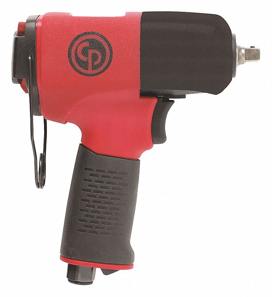 CHICAGO PNEUMATIC Air Powered, Impact Wrench, 90 psi, 295 ftlb