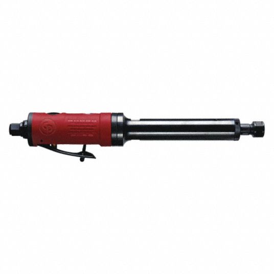 CHICAGO PNEUMATIC Rear Exhaust Air Die Grinder, 1/4 in Collet, 22,000