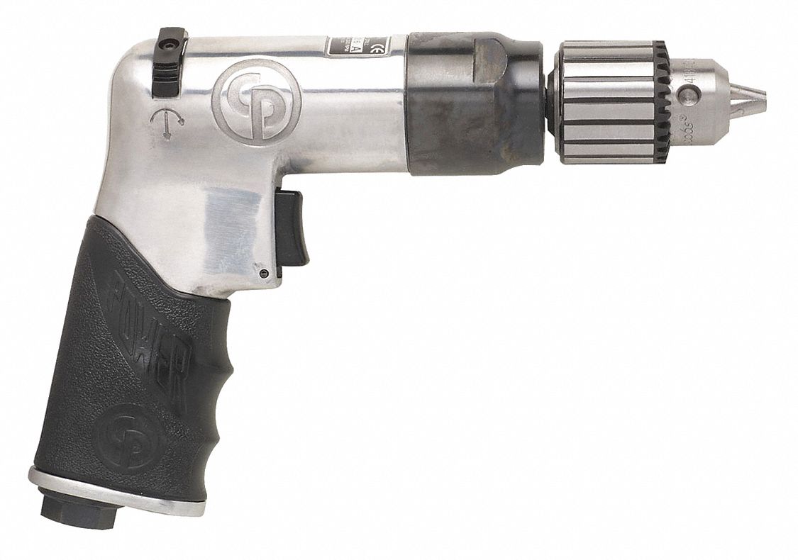 DRILL, 3/8 IN CHUCK SIZE, GENERAL DUTY, 2,600 RPM FREE SPEED, 0.5 HP, KEYLESS