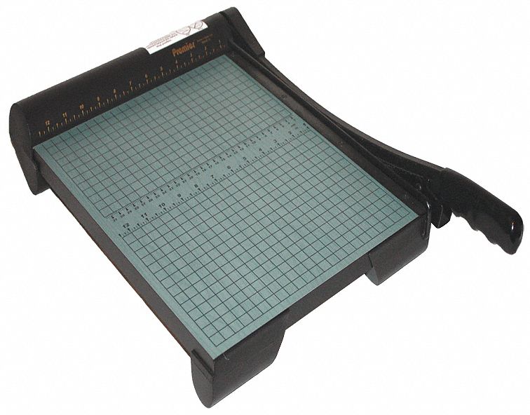 Guillotine Countertop Paper Cutters: Premium, 24 in Cutting Lg, 20 lb Sheet Capacity, Steel