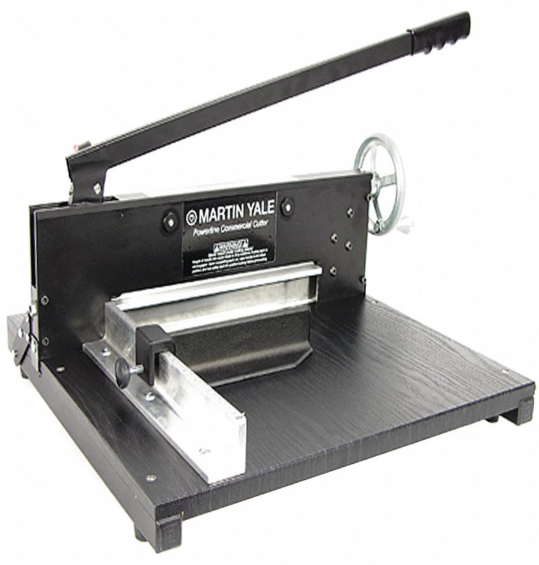 Premier commercial 12 in cutting lg guillotine countertop paper