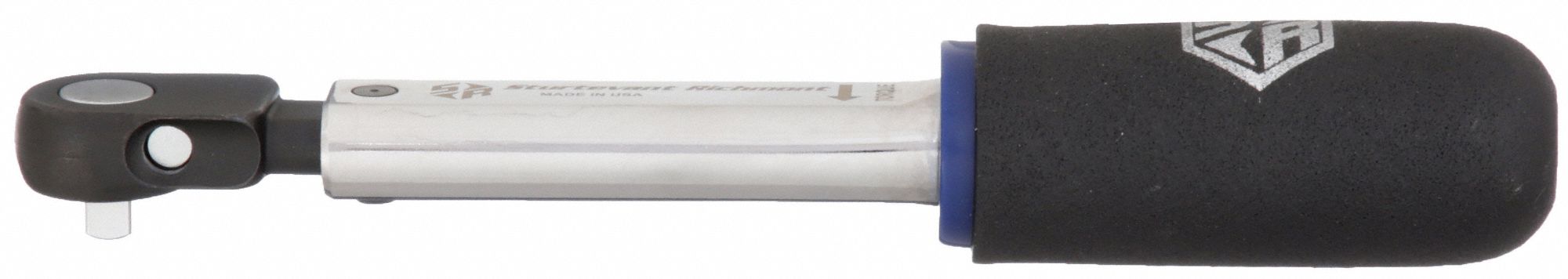 Micrometer Torque Wrench: 1/4 in Drive Size, 10 in-lb to 50 in-lb, Inch-Pound