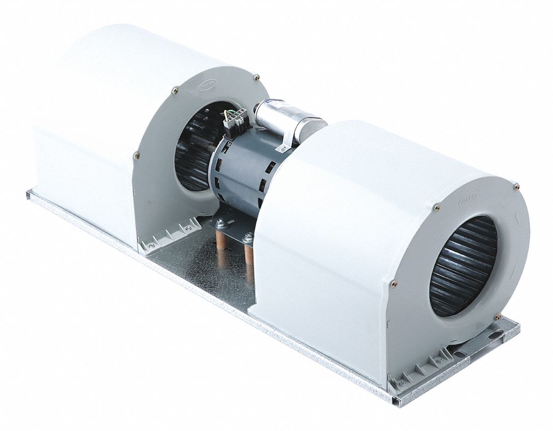Motor Fan Assembly 1 HP Unheated, Galv Tab Lock Blower Wheel,208/230V,60Hz