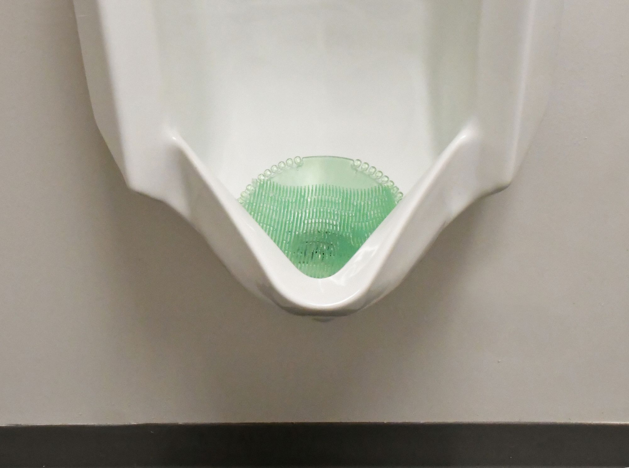 Tough Guy Urinal Screen Non Para Hexagon 58 G Container Size Green Cucumber Melon 10 Pk 