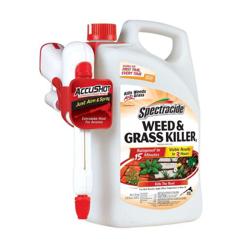 Spectracide 1 33 Gal Ready To Use Grass And Weed Killer Covers 390 Sq Ft 36wg58 Hg 96370 Grainger