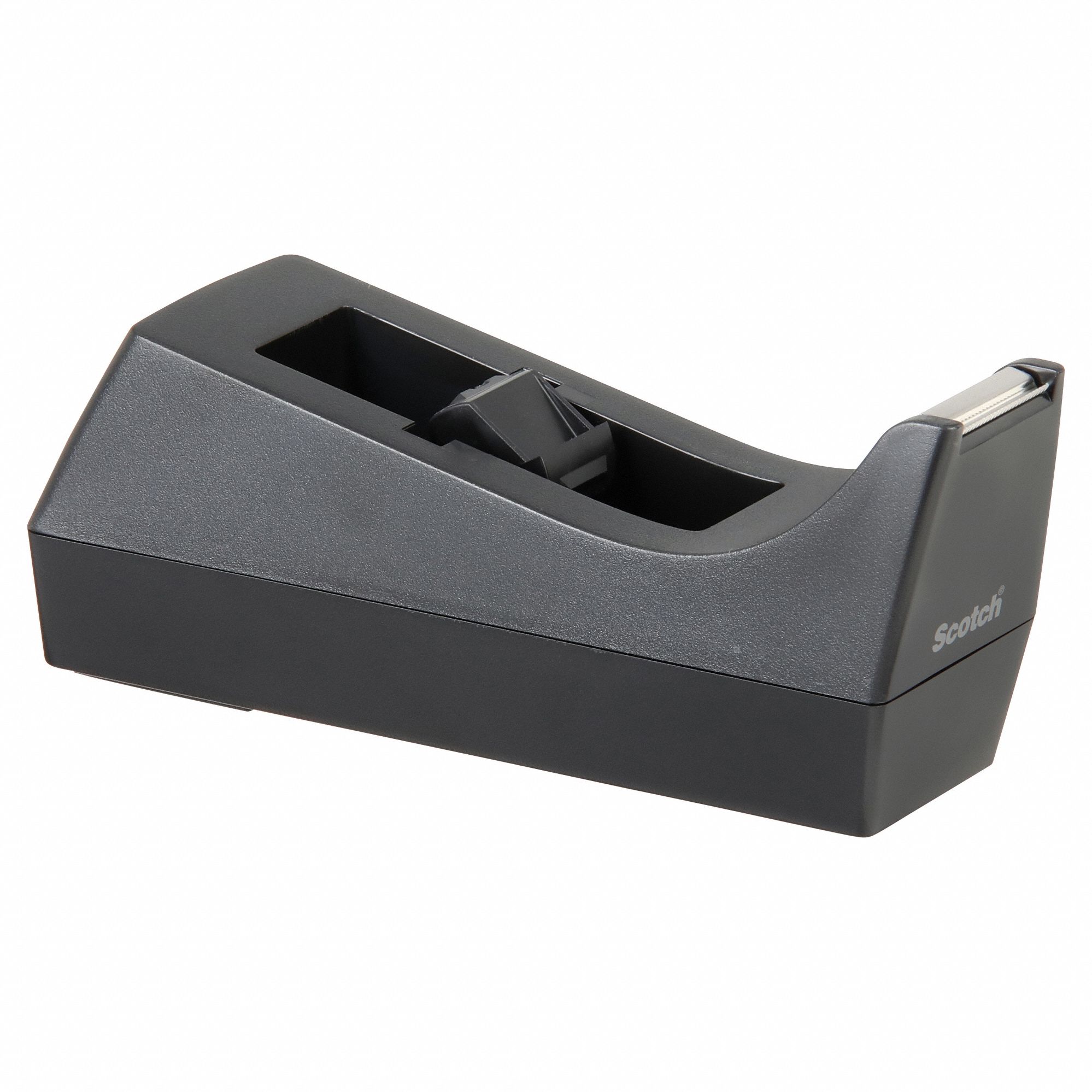 SCOTCH, Plastic/Metal Blade/Sand, 3/4 in Max. Tape Wd, Desktop Tape  Dispenser - 36WG61