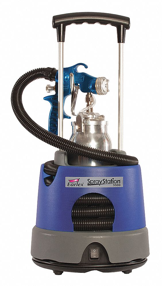 1 qt 2-Stage Spray Station; For Use With Lacquer, Paints, Polyurethane, Stains