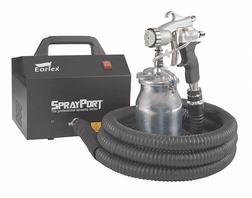 Spray Port: 3 Settings, 3 Stages, 1/4 in to 12 in Pattern Size, 1.3mm/0.051 in Nozzle Size