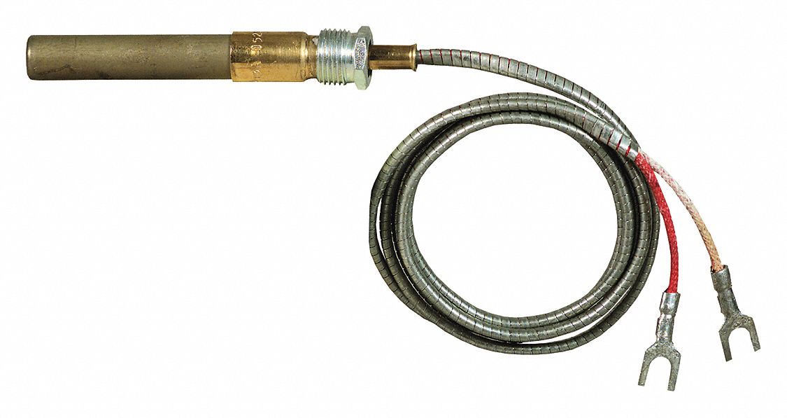 35 in Cable Lg, Two Lead, Thermopile - 36WH82|Q313A1170 - Grainger