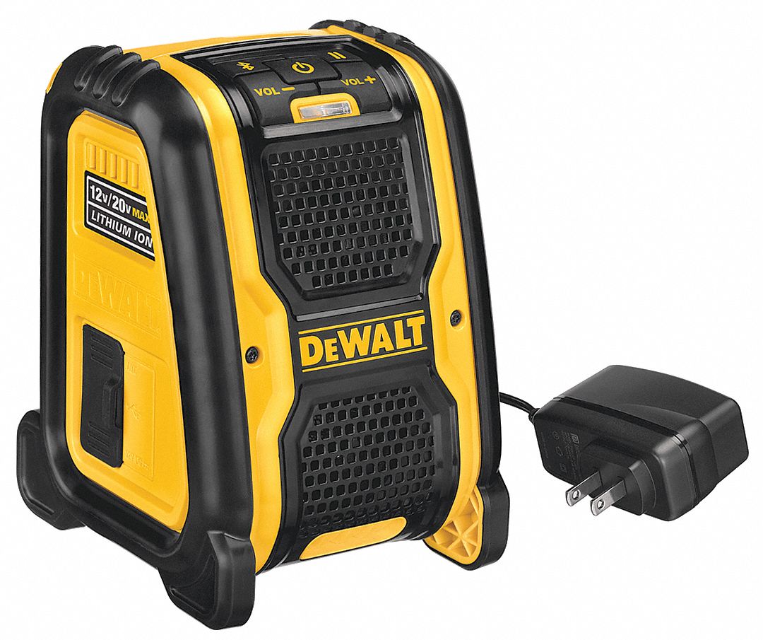 Dewalt Speaker 12v Max20v Max Speaker 36wh85dcr006 Grainger 