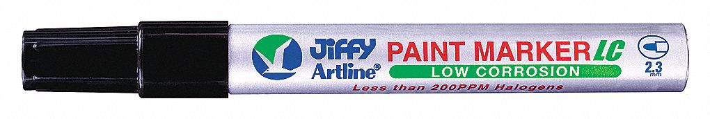 Jiffco Artline Long Nib Marker - 1 mm Marker Point Size - Bullet