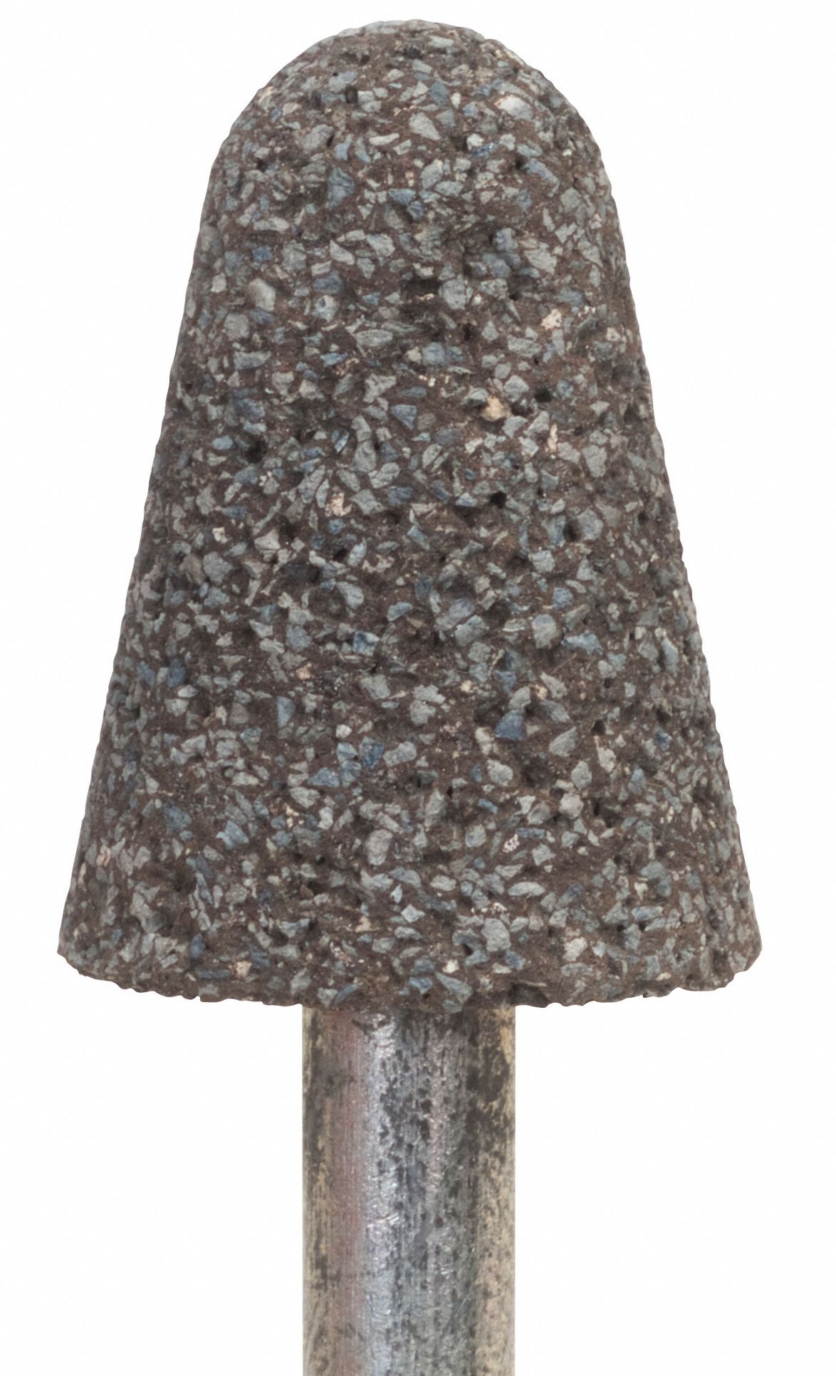 NORTON Mounted Point 3/4 in Dia, A5, 11/8 in, Extra Coarse, Zirconia