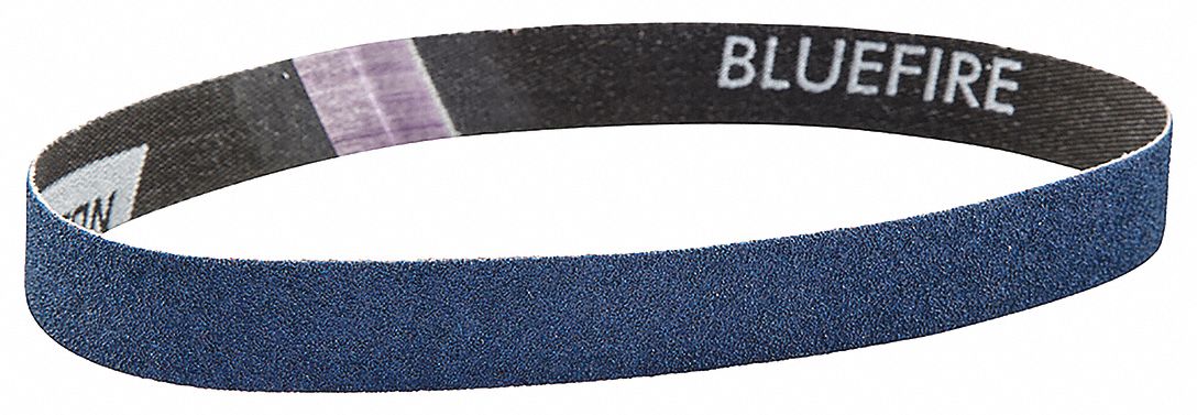 Sanding Belt, 20 1/2 in L, 3/4 in W, PK5