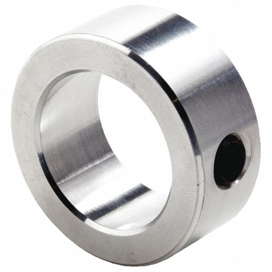 CLIMAX METAL PRODUCTS Aluminum Shaft Collar, Set Screw Collar Style