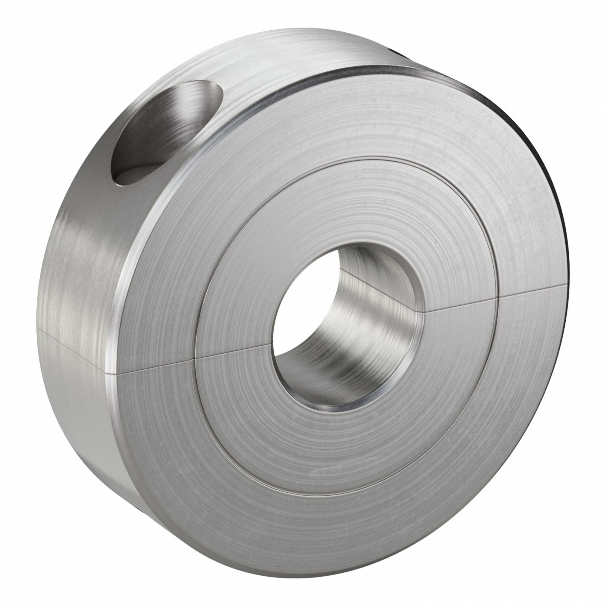 CLIMAX METAL PRODUCTS Shaft Collar: 2-Piece, Inch, Round, Clamp-On, 1/4 in Bore Dia, Stainless Steel (MPN H2C-025-S). Key specifications — attr671628: CLIMAX METAL PRODUCTS.