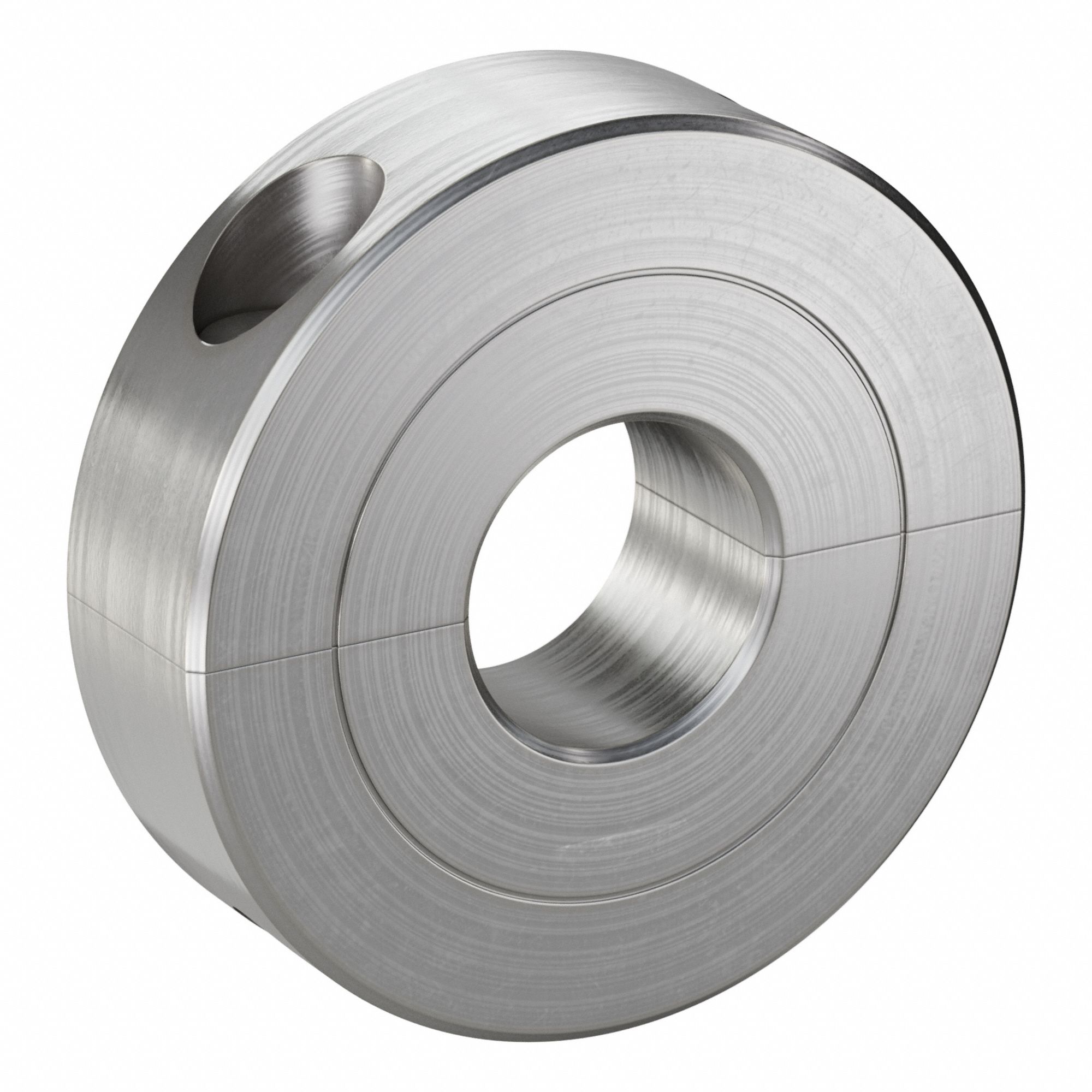 CLIMAX METAL PRODUCTS Shaft Collar: 2-Piece, Inch, Round, Clamp-On, 3/8 in Bore Dia, Stainless Steel (MPN H2C-037-S). Key specifications — attr671628: CLIMAX METAL PRODUCTS.