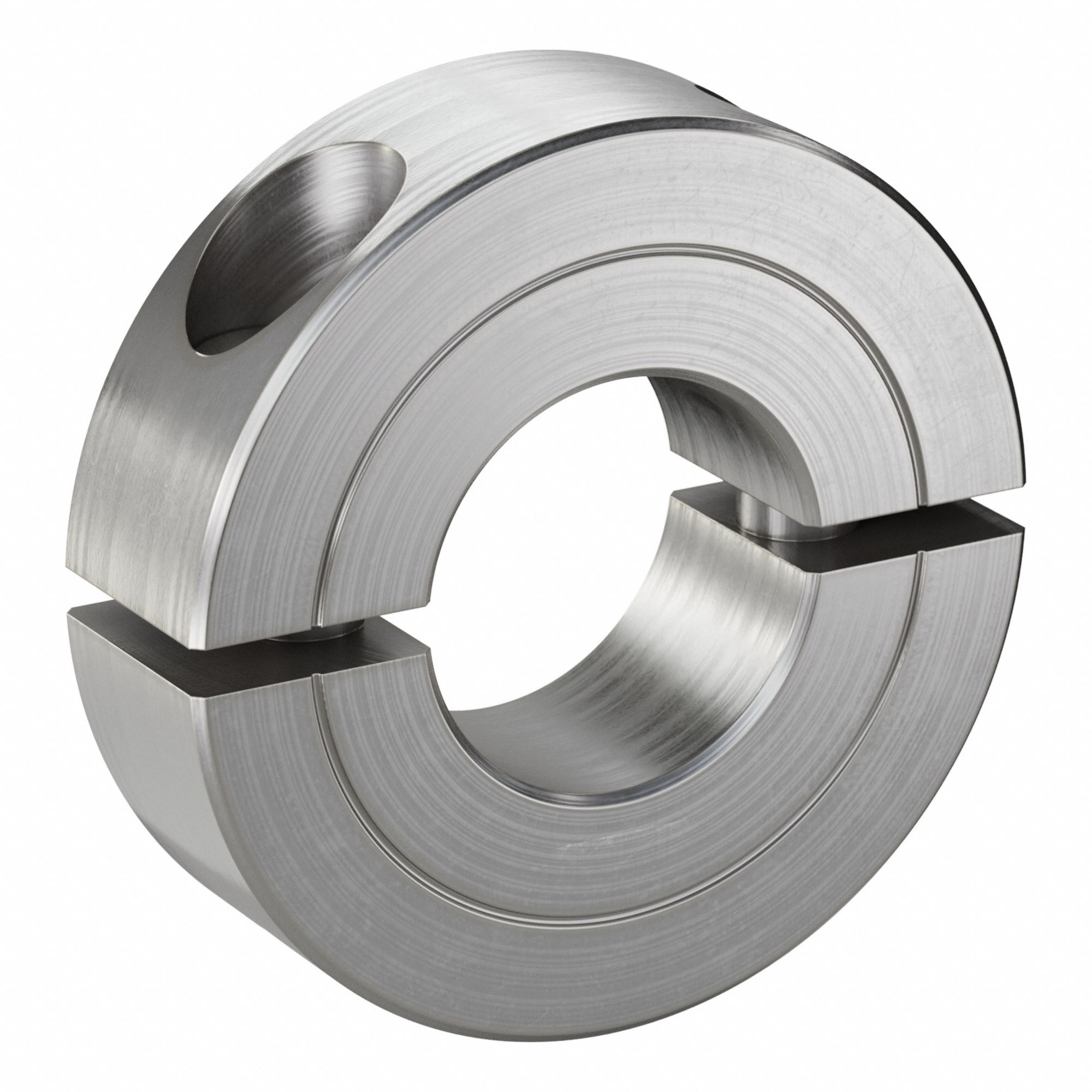 CLIMAX METAL PRODUCTS Shaft Collar: 2-Piece, Inch, Round, Clamp-On, 9/16 in Bore Dia, 303 (MPN H2C-056-S). Key specifications — attr671628: CLIMAX METAL PRODUCTS.