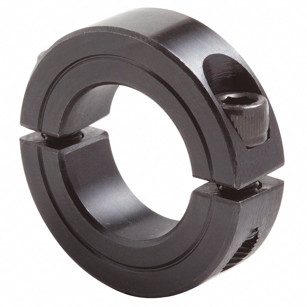 CLIMAX METAL PRODUCTS Steel Shaft Collar, Clamp Collar Style, Standard