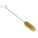 TUBE AND PIPE BRUSH, STRAIGHT HANDLE, STAINLESS STEEL BRISTLE, SILVER, WIRE