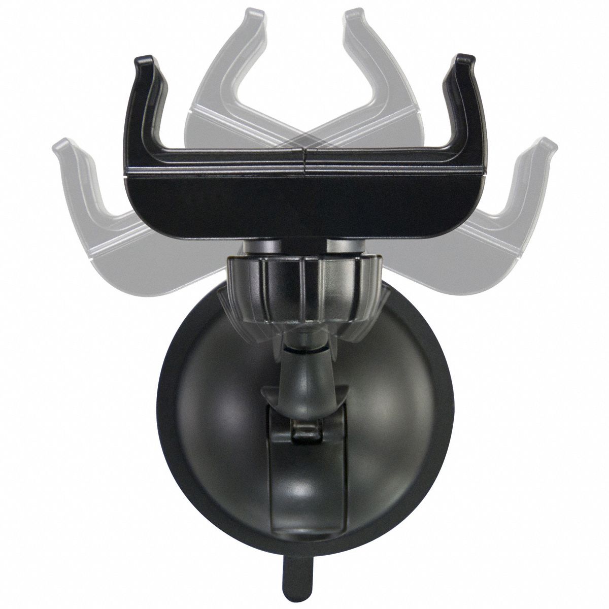 BRACKETRON Dash Mount, Mobile, Black 36XD28BT17762 Grainger