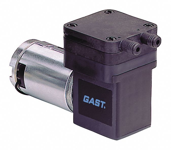 GAST, 1/64 hp, 24V DC, Compressor/Vacuum Pump 36XD6615D11501011014
