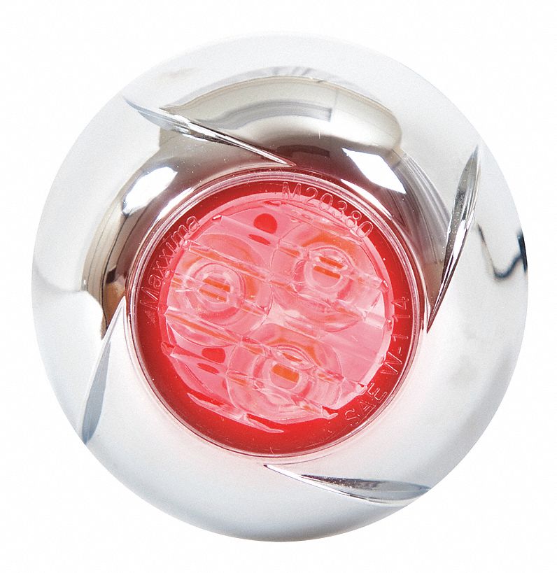 36XD83 - Auxiliary Warning Light LED 500mA Red