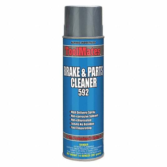 Brake Cleaner: Solvent, 14 oz Cleaner Container Size, Flammable, Non Chlorinated