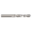 Wire-Size Bright Finish Spiral-Flute Non-Coolant-Through Solid Carbide Jobber-Length Drill Bits with Straight Shank