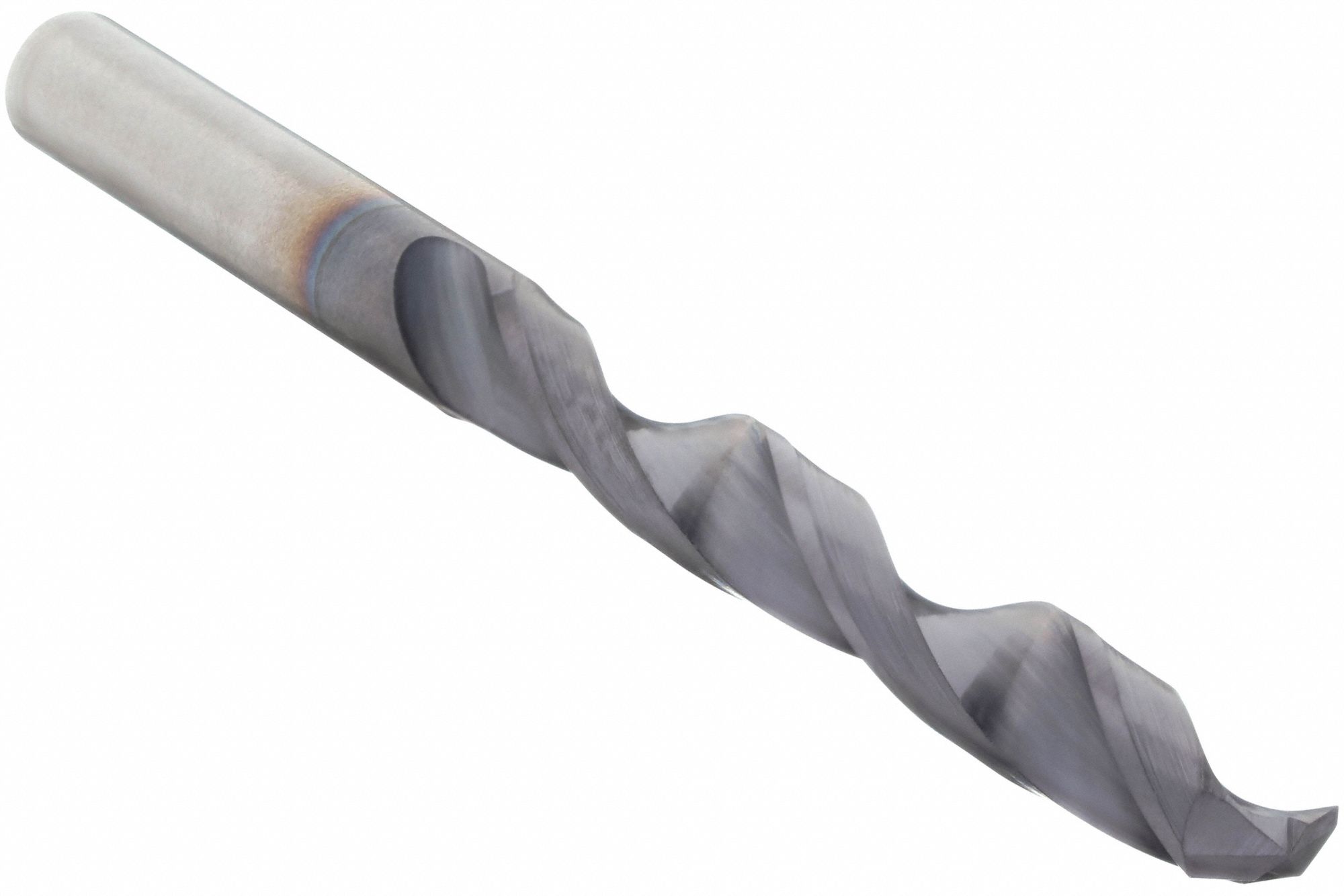 JOBBER LENGTH DRILL BIT, 3/16 IN DRILL BIT SIZE, 2¾ IN LENGTH, TIALN COATED