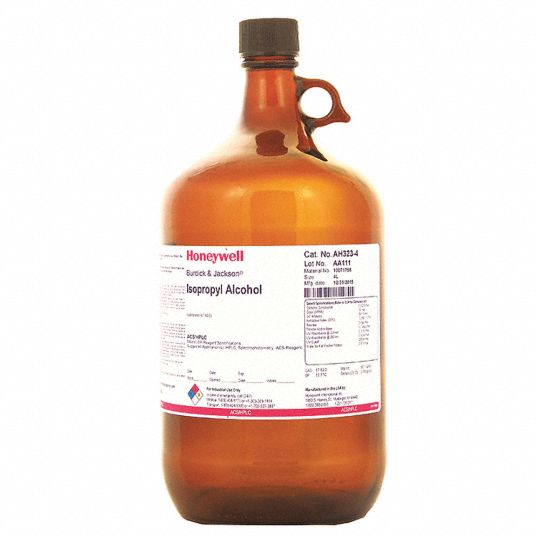 ACS/HPLC, 4 L, Isopropyl Alcohol - 36XL70|AH323-4 - Grainger