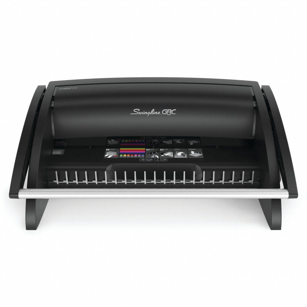 GBC Binding Machine Comb, Manual, 225 Sheets, Manual, 12 Sheets