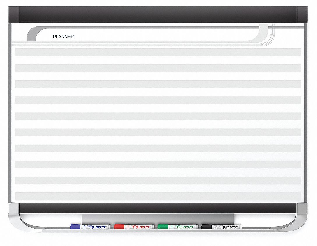 QUARTET, Porcelain, 36 in Dry Erase Ht, Planning Board 36XP96PP143P2