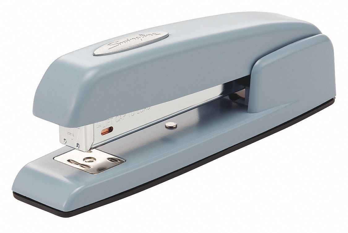 blue stapler