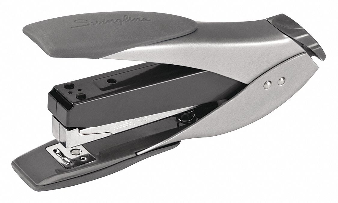 36XR05 - Compact Stapler Silver/Gray Metal
